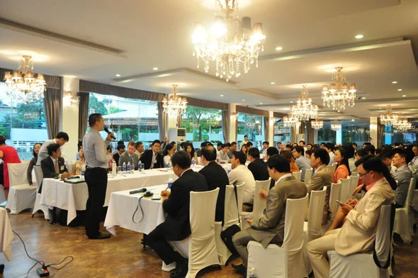 Quang cảnh 1 buổi họp của BNI Warrior chapter