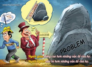 Tư duy thịnh vượng số 9 – Người giàu đứng cao hơn những vấn đề của họ
