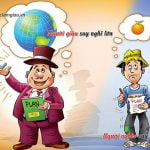 Người giàu suy nghĩ lớn. Người nghèo suy nghĩ nhỏ.